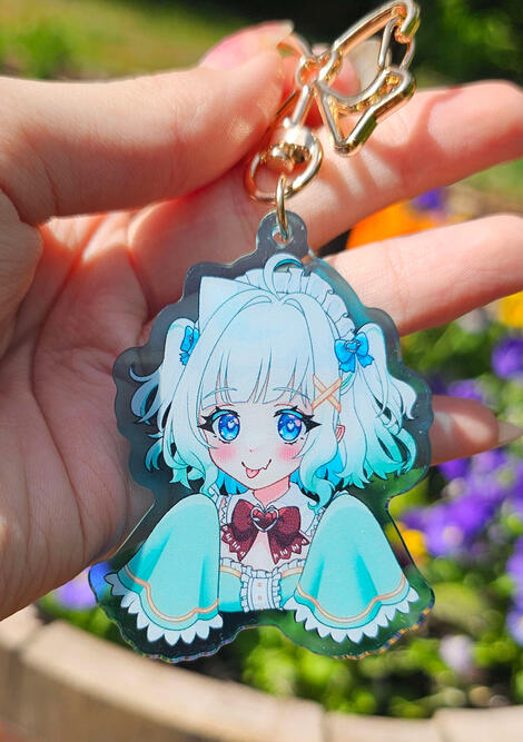 Mint Acrylic Charm