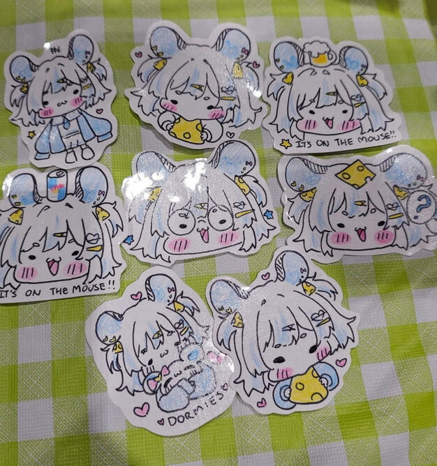 Hand Drawn Stickers
