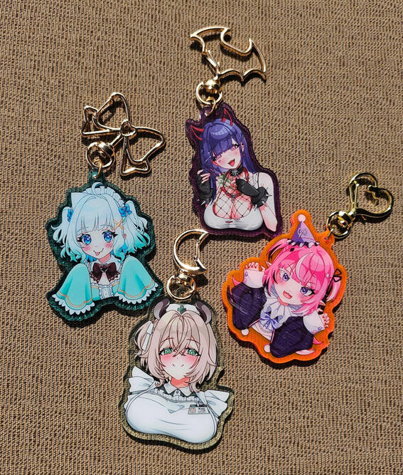 Indie Acrylic Charms