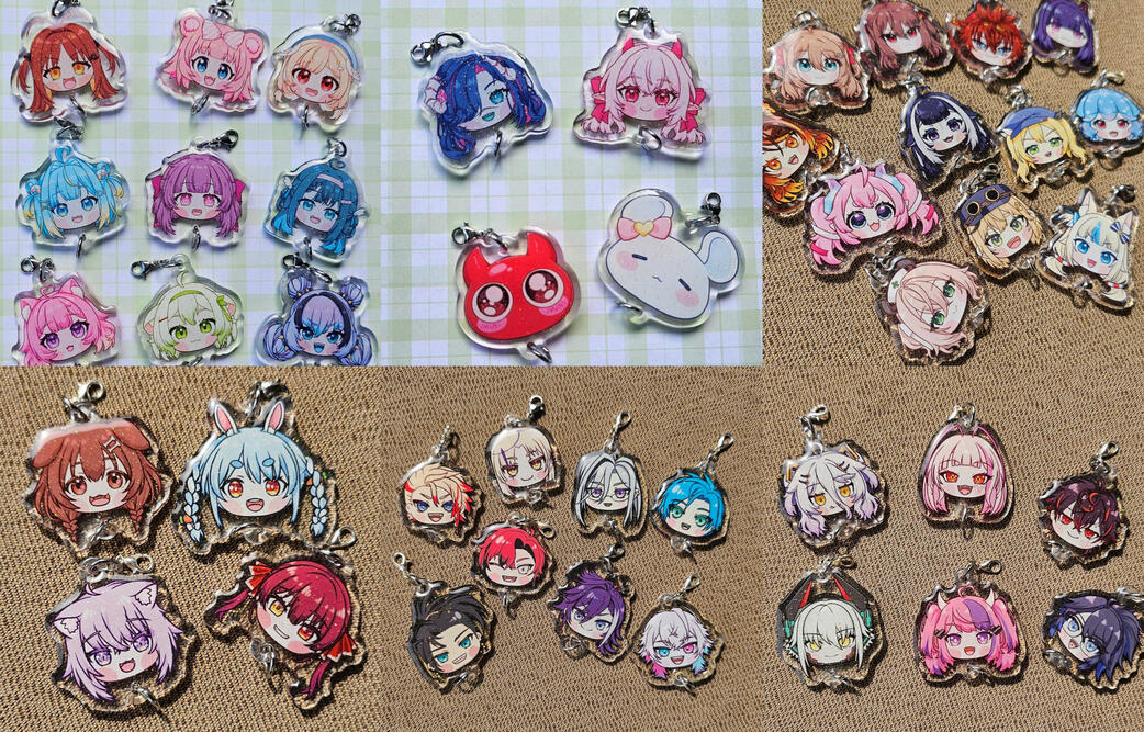 Linkable Oshi Charms