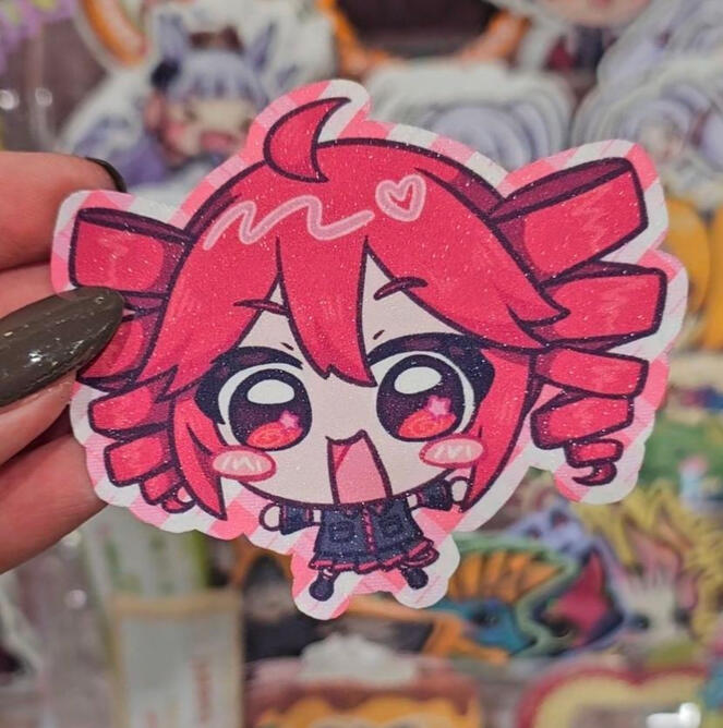 Glitter Sticker