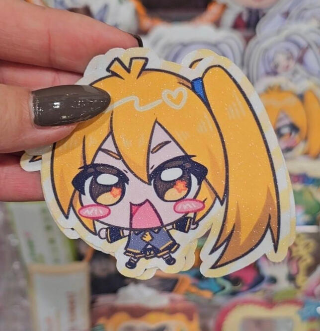 Glitter Sticker