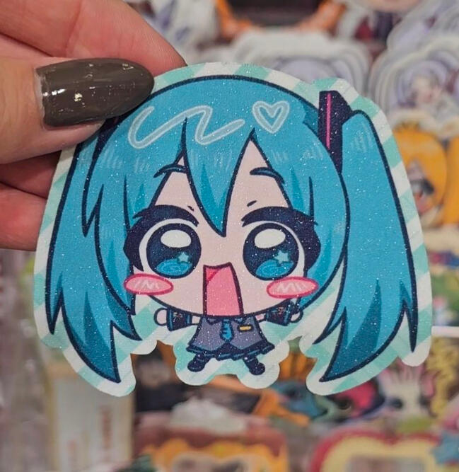 Glitter Sticker
